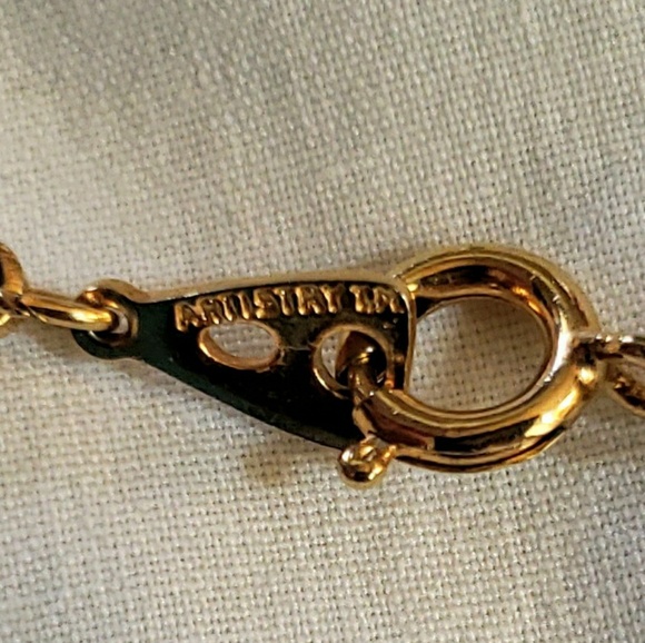 VTG Mixed Metal Signed Artistry Geometric Necklace - Picture 3 of 5